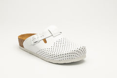 Edita by LEON– Women’s Leather Clog- Orthopedic Cork-style Clog with Adjustable Buckle - Leon Footwear