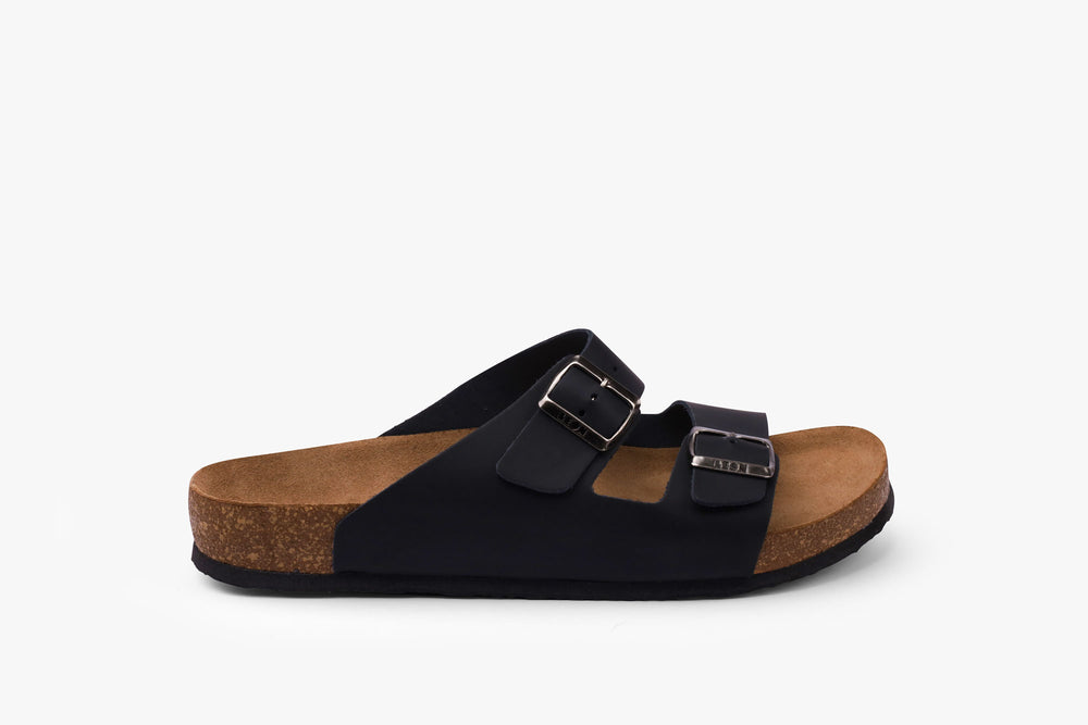 Kratos by LEON- Men’s Comfort Sandal- Double Adjustable Buckle Straps - LEON Footwear USA